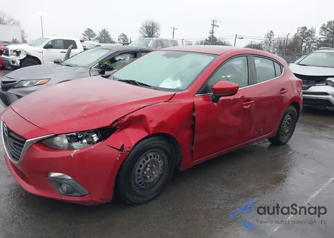 2016 Mazda Mazda3 I Grand Touring z USA, uszkodzony, nr VIN JM1BM1N72G1299634